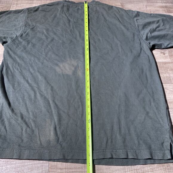 Arrow USA 1851 Y2K Skater Grunge Shirt Mens Size XL Short Sleeve Dark Green - Picture 7 of 10